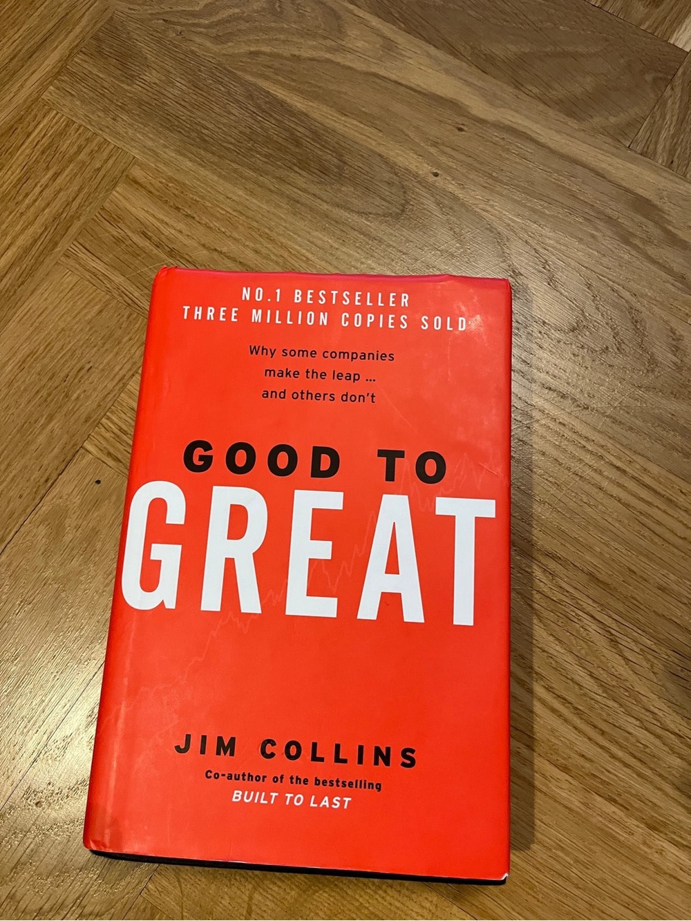 Good to Great by Jim Collins - Red Hardcover Book